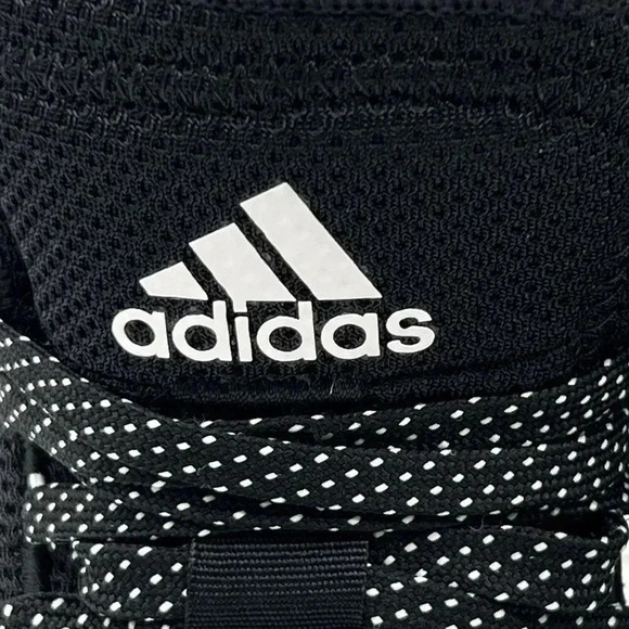 Adidas Men 8 Women 9.5 Rose 773 FX7123 Basketball Shoes Black & White Athleisure - Picture 13 of 16